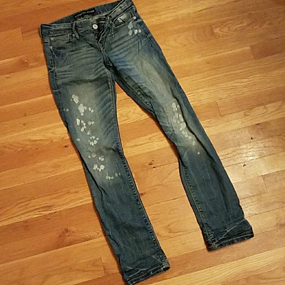 Express Brand Size 0 faded jeans